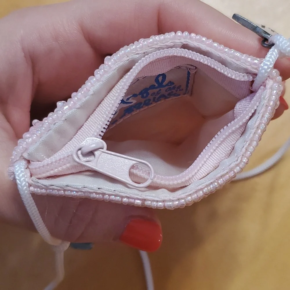 ARIES mini pink change purse 👛 - Picture 7 of 10